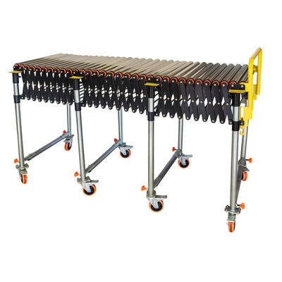 kwaliteit  Heat resistant /oil /fire gravity roller conveyor or expandable flexible conveyor roller for warehouse system fabriek