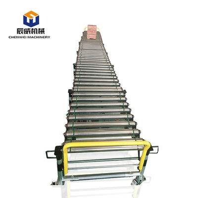 kwaliteit  Heat Resistant Stainless Steel Taper Roller Conveyor With 90 Degree Curve Power Roller Conveyor fabriek