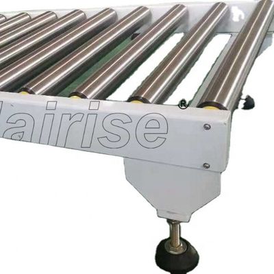 kwaliteit  Hairise Heat Resistant Telescopic Plastic Skid Wheel Roller Conveyor fabriek
